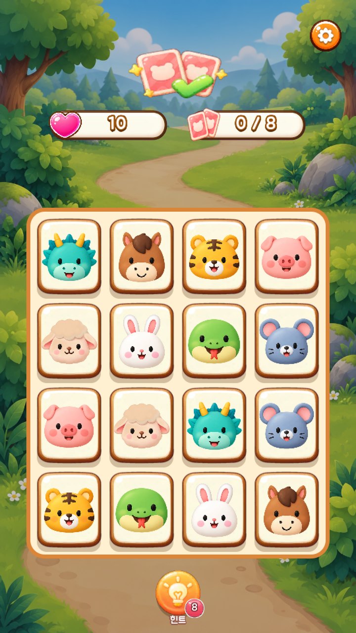 띠모아 화면